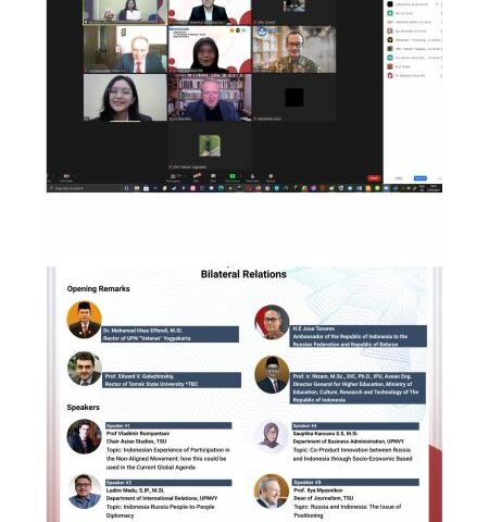 FISIP UPNVY Perkuat Kerja Sama dengan Universitas Rusia