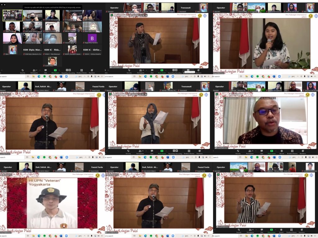 Gelar “Angkringan Puisi” untuk memperingati Hari Bela Negara