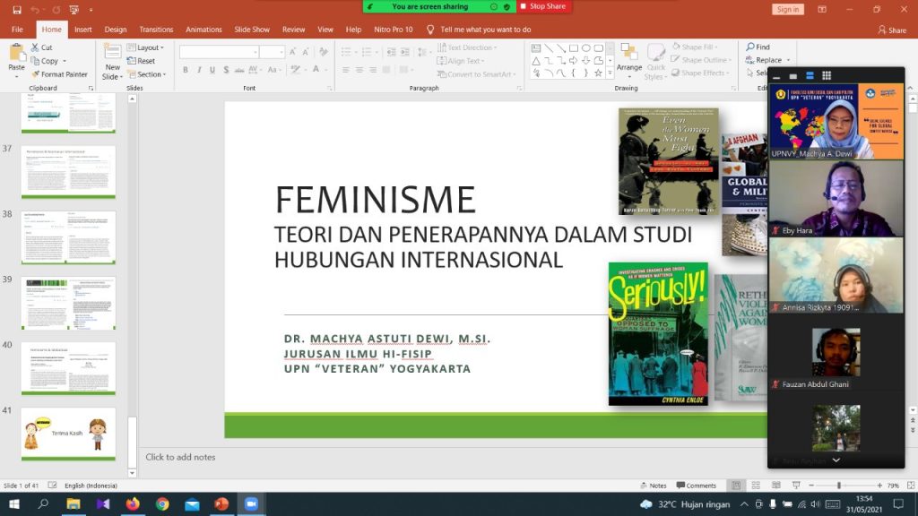 Program Pertukaran Dosen HI-UPN “Veteran”Yogyakarta dan HI Universitas Jember
