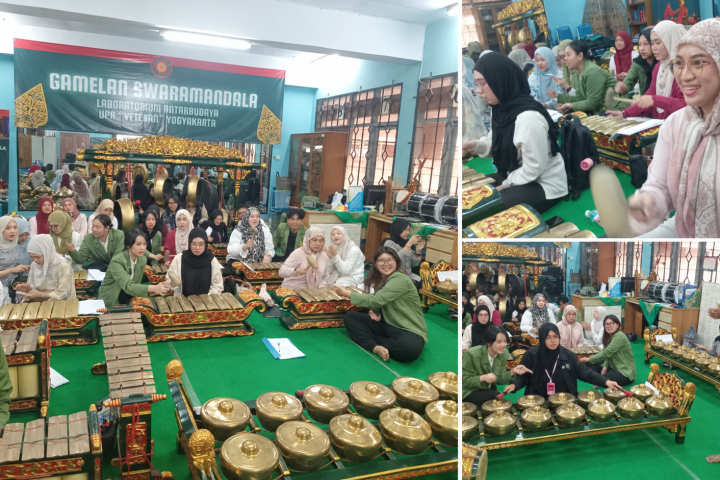 Mahasiswa UniSZA Belajar Gamelan Bersama di Laboratorium Antarbudaya UPN “Veteran” Yogyakarta